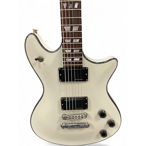 Used Schecter Guitar Research Tempest Custom Arctic White Solid Body Electric Guitar