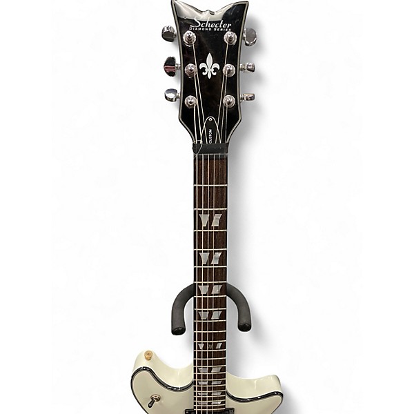 Used Schecter Guitar Research Tempest Custom Arctic White Solid Body Electric Guitar