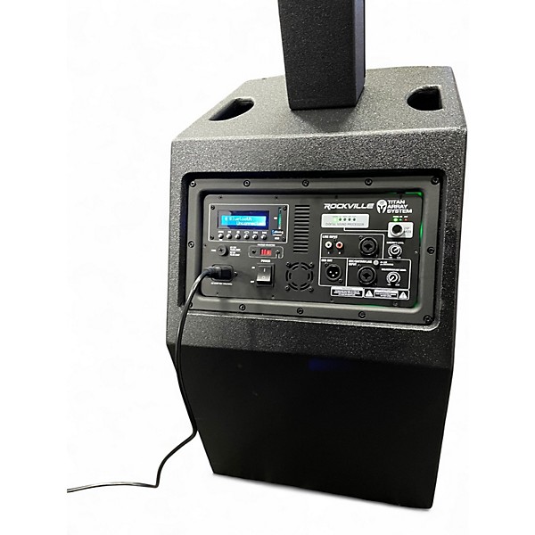 Used Rockville titan line array Powered Speaker