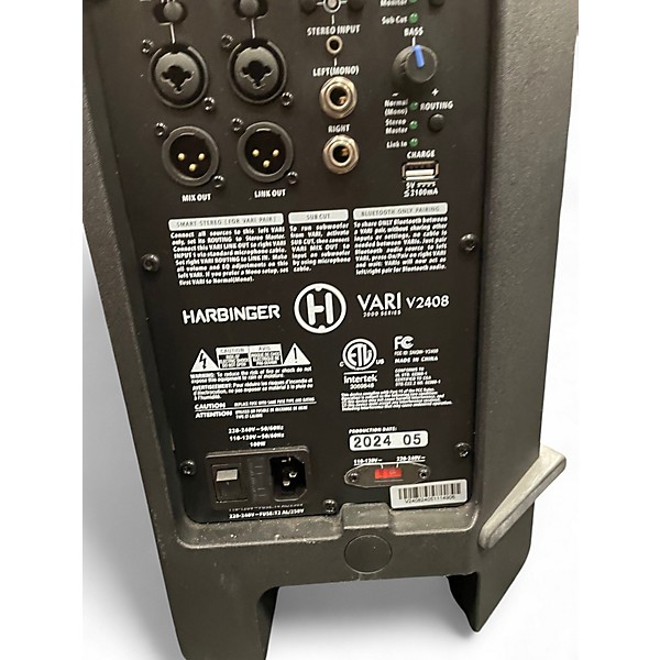 Used Harbinger V2408 Powered Speaker