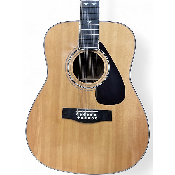 Vintage 1980 Yamaha FG-512 Vintage Natural 12 String Acoustic Guitar