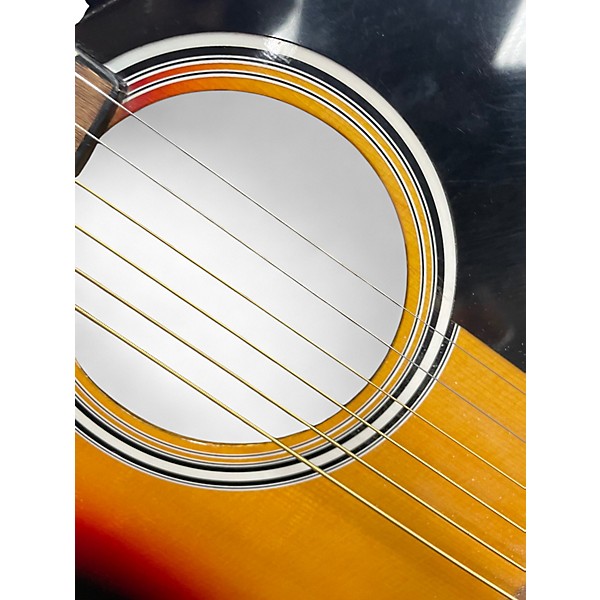 Used Fender FA-125CE 3 Color Sunburst Acoustic Electric Guitar