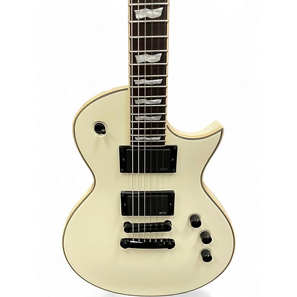 Used ESP LTD EC401 White Solid Body Electric Guitar