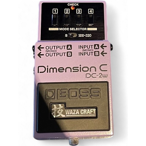 Used BOSS Dimension C DC-2W Effect Pedal