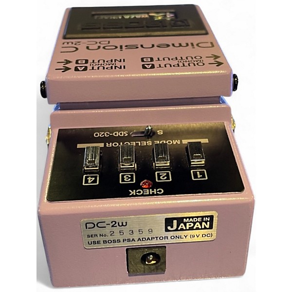 Used BOSS Dimension C DC-2W Effect Pedal
