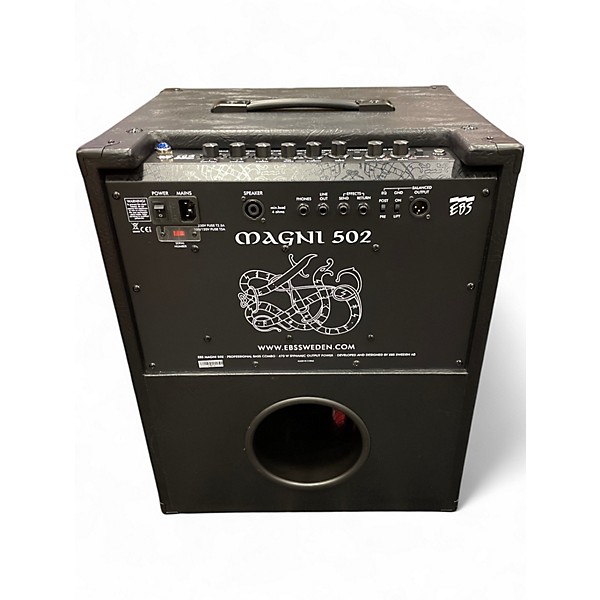 Used EBS Magni 502 210 2x10 Bass Combo Amp