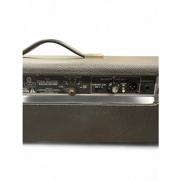 Used Fender Tone Master Deluxe Reverb Guitar Combo Amp