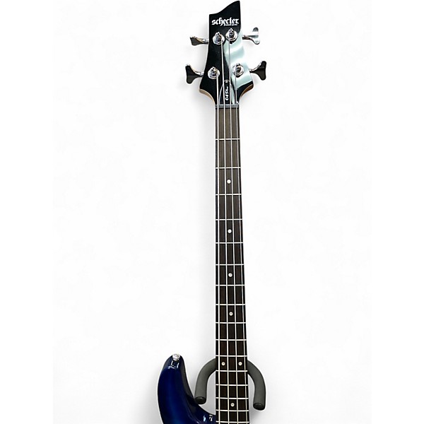 Used Schecter Guitar Research C4 PLUS Ocean Blue Burst Electric Bass Guitar