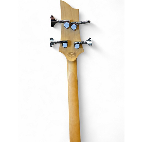 Used Schecter Guitar Research C4 PLUS Ocean Blue Burst Electric Bass Guitar