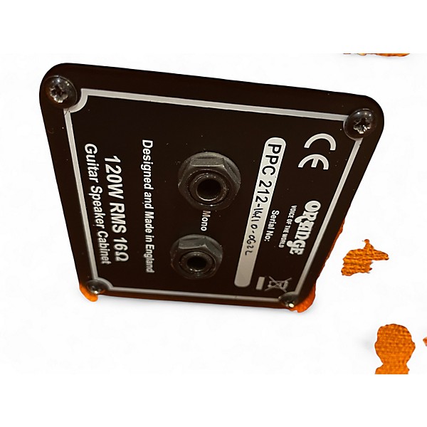 Used 2020s Orange Amplifiers PPC212C 2x12 Guitar Cabinet