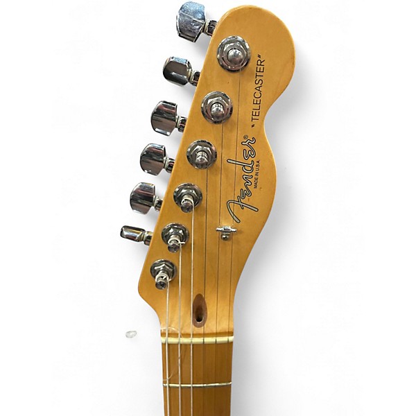 Used Fender American Telecaster Cream Solid Body Electric Guitar