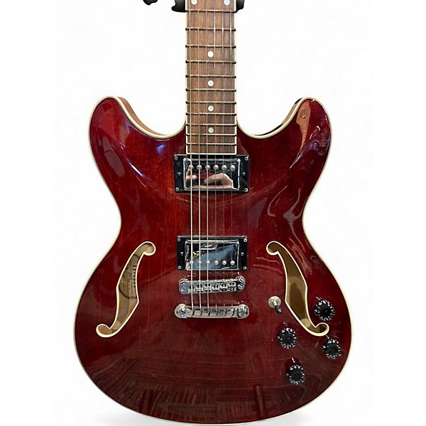 Used Ibanez AS73 Artcore Burgundy Hollow Body Electric Guitar