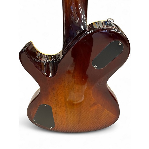 Used Schecter Guitar Research Solo 6 Custom 2 Tone Sunburst Solid Body Electric Guitar