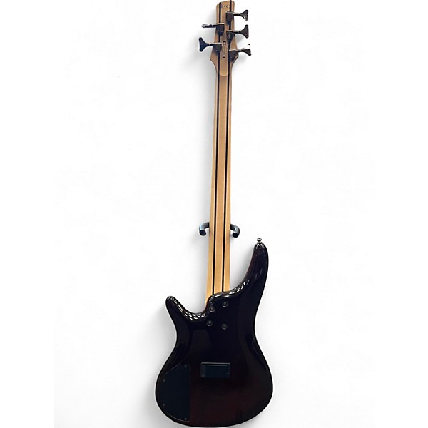 Used Ibanez SR405 5 String 3 Color Sunburst Electric Bass Guitar