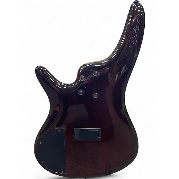 Used Ibanez SR405 5 String 3 Color Sunburst Electric Bass Guitar