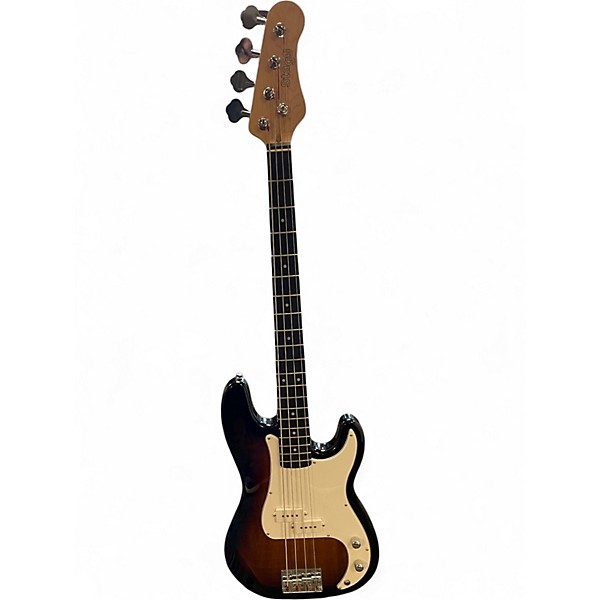 Used Stagg SBP-30 2 Color Sunburst Electric Bass Guitar