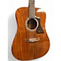 Used Guild GAD25 Natural Mahogany Acoustic Electric Guitar