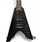 Used ESP LTD JAMES HETFIELD VULTURE Black Solid Body Electric Guitar