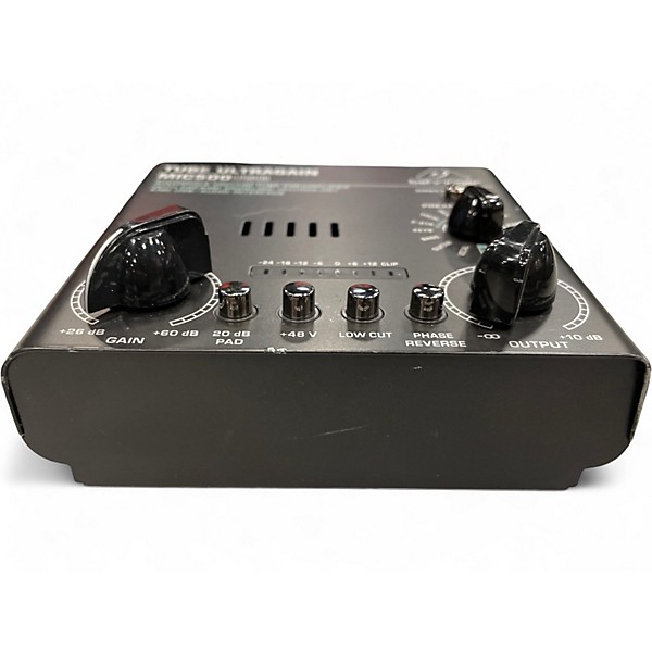 Used Behringer Ultragain MIC500usb Guitar Preamp