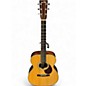 Used Huss & Dalton Tom-R Custom Natural Acoustic Electric Guitar thumbnail