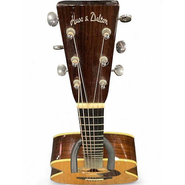 Used Huss & Dalton Tom-R Custom Natural Acoustic Electric Guitar