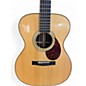 Used Huss & Dalton Tom-R Custom Natural Acoustic Electric Guitar