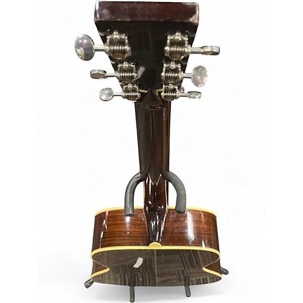 Used Huss & Dalton Tom-R Custom Natural Acoustic Electric Guitar