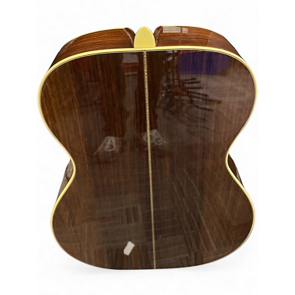 Used Huss & Dalton Tom-R Custom Natural Acoustic Electric Guitar