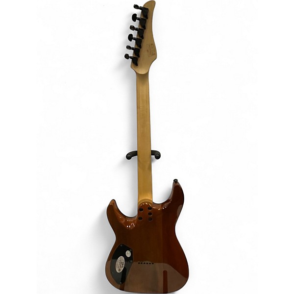 Used 2021 Schecter Guitar Research CR-6 Black Cherry Burst Solid Body Electric Guitar