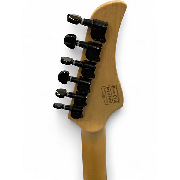 Used 2021 Schecter Guitar Research CR-6 Black Cherry Burst Solid Body Electric Guitar