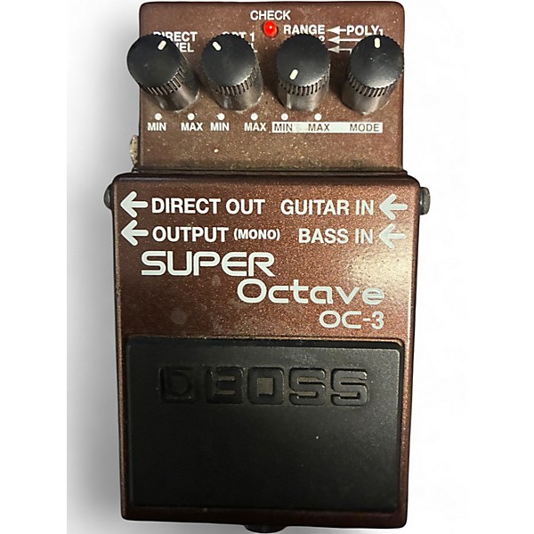 Used BOSS OC3 Super Octave Effect Pedal