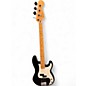 Used Fender Player Precision Bass Black Electric Bass Guitar thumbnail