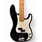 Used Fender Player Precision Bass Black Electric Bass Guitar