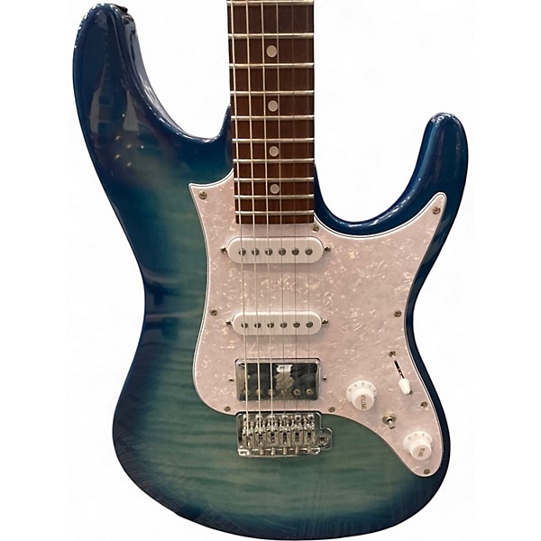Used Ibanez AZ STANDARD Blue Burst Solid Body Electric Guitar