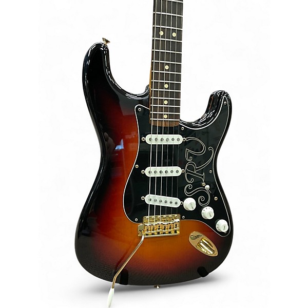 Used 2013 Fender SRV Signature Strat 3 Color Sunburst Solid Body Electric Guitar