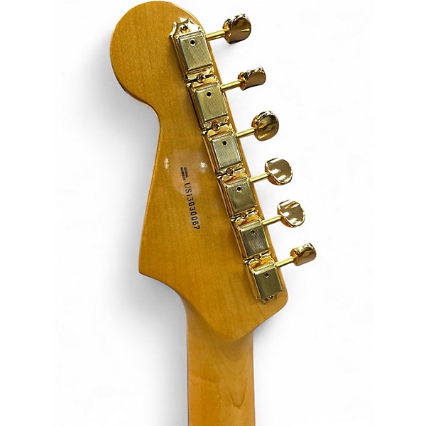 Used 2013 Fender SRV Signature Strat 3 Color Sunburst Solid Body Electric Guitar