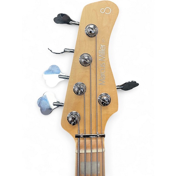 Used Sire Marcus Miller V7 Swamp Ash 5 String Natural Electric Bass Guitar