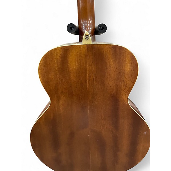 Used Dean EAB AE Natural Acoustic Bass Guitar