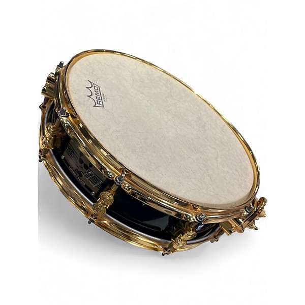 Used PDP by DW 14in Eric Hernandez Signature 14x4" Snare Drum Black & Gold Drum