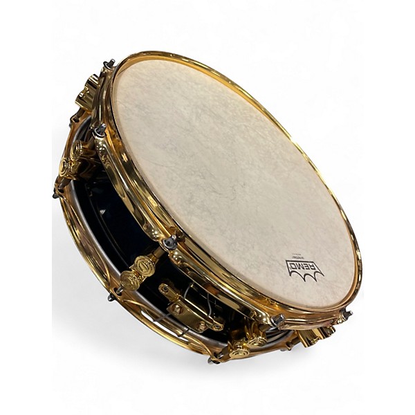 Used PDP by DW 14in Eric Hernandez Signature 14x4" Snare Drum Black & Gold Drum