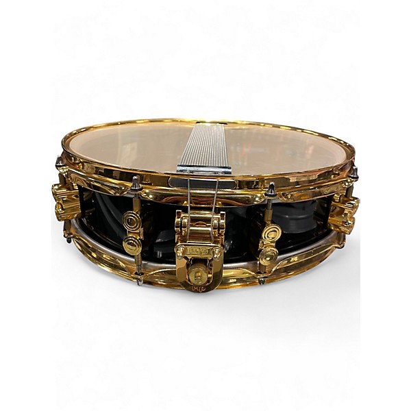 Used PDP by DW 14in Eric Hernandez Signature 14x4" Snare Drum Black & Gold Drum