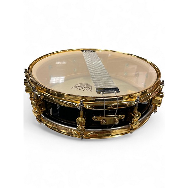 Used PDP by DW 14in Eric Hernandez Signature 14x4" Snare Drum Black & Gold Drum