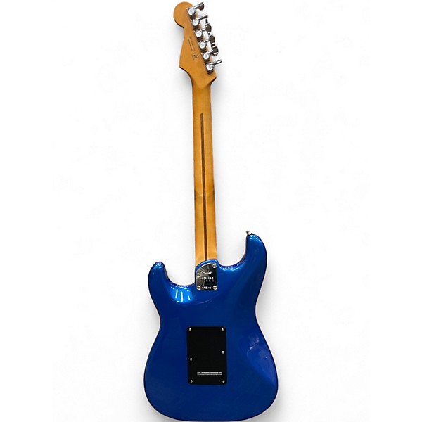 Used 2024 Fender American Ultra II Stratocaster HSS Noble Blue Solid Body Electric Guitar
