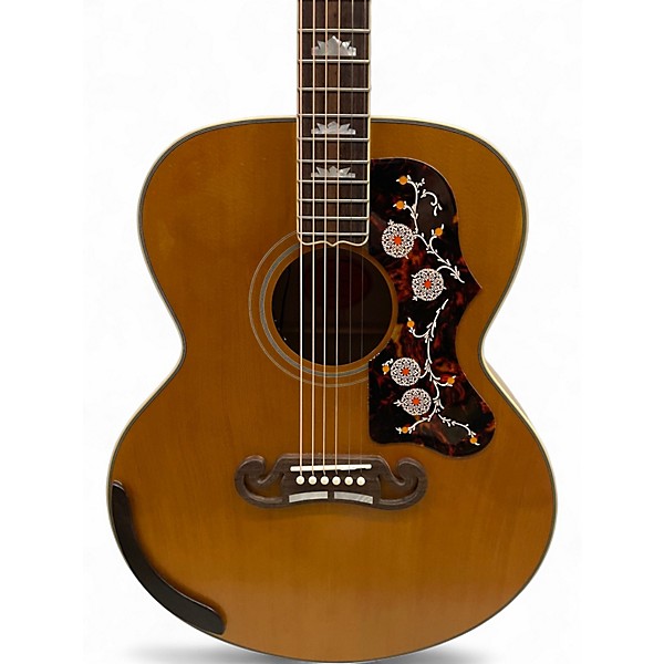 Used Epiphone Inspired by Gibson Custom 1957 SJ-200 Reissue Antique Natural Acoustic Electric Guitar