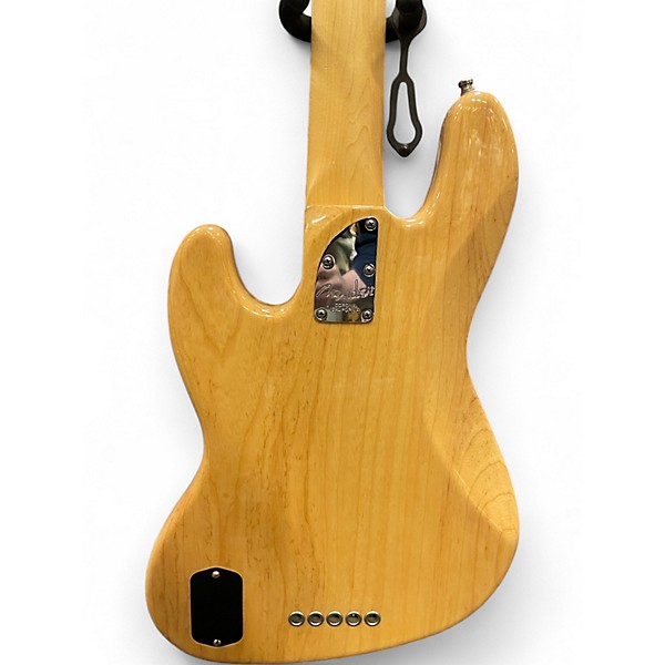 Used Fender American Deluxe Jazz Bass V Natural Electric Bass Guitar