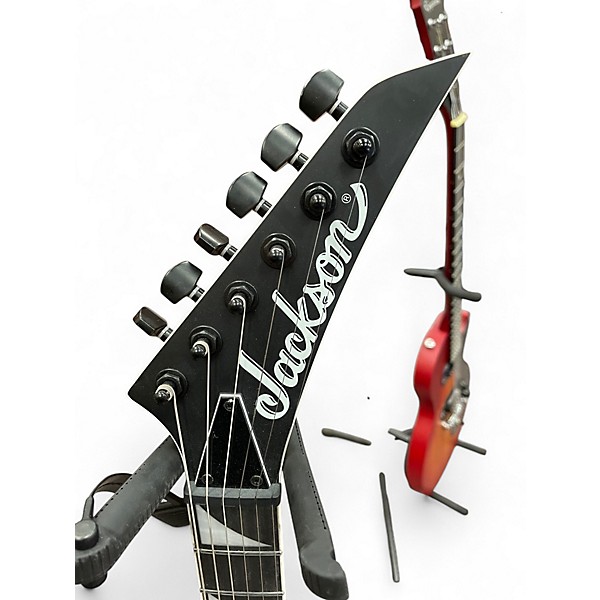 Used Jackson DINKY JS22 Black Solid Body Electric Guitar