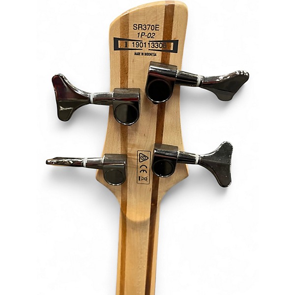 Used 2019 Ibanez SR370E 4 STRING BASS 3 Tone Sunburst Electric Bass Guitar