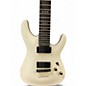 Used Schecter Guitar Research Demon 7 String Vintage White Solid Body Electric Guitar