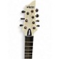 Used Schecter Guitar Research Demon 7 String Vintage White Solid Body Electric Guitar