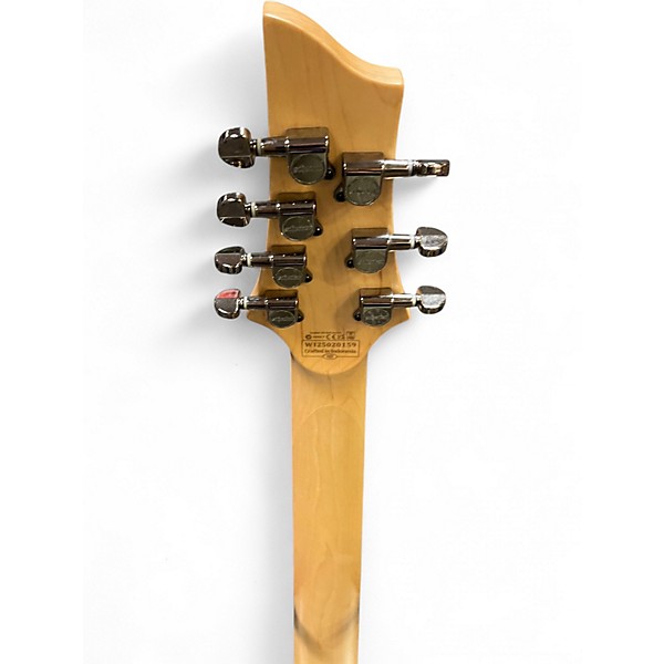 Used Schecter Guitar Research Demon 7 String Vintage White Solid Body Electric Guitar